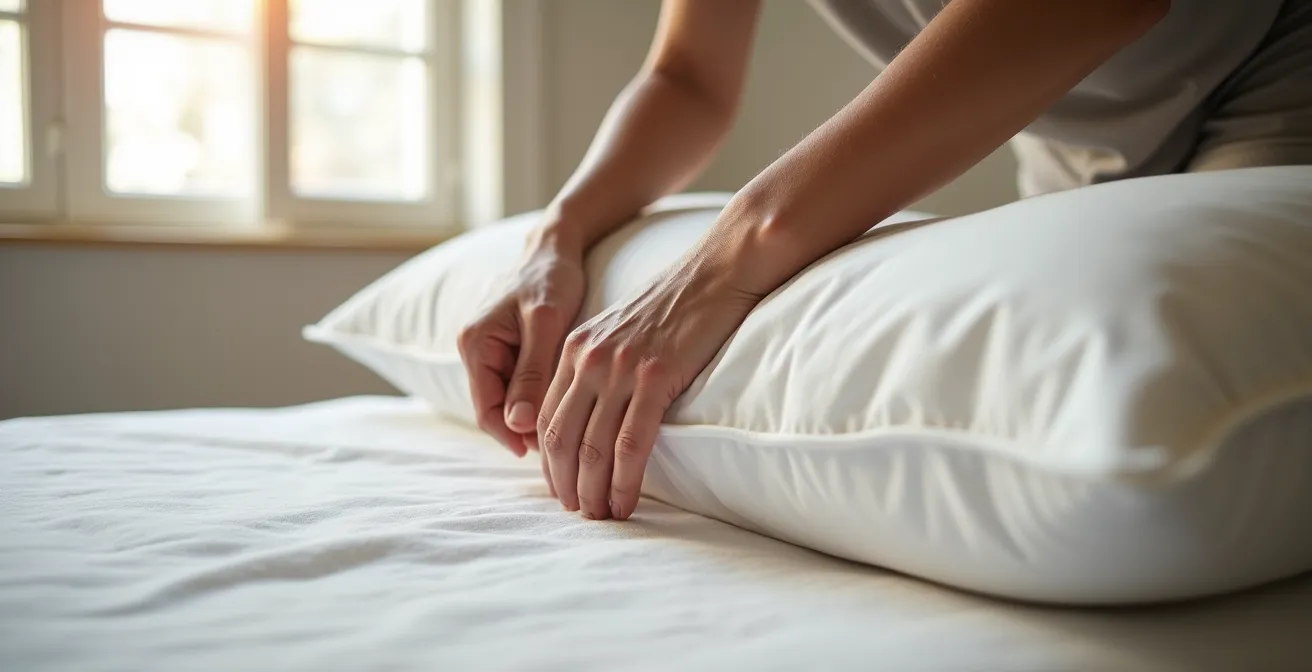 Sistema di asciugatura con ventilatore per cuscini da esterno bagnati