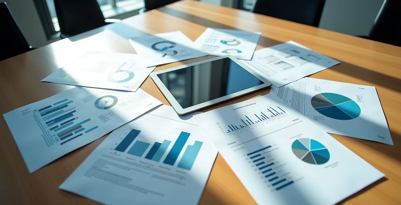 Dashboard digitale con KPI logistici e grafici performance in tempo reale