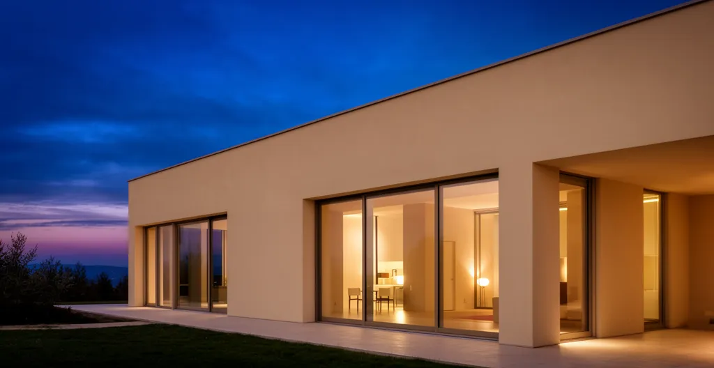 Sistema di sicurezza domestica con sensori di movimento e illuminazione deterrente per scoraggiare i ladri