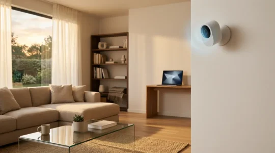 Sistema di sicurezza domestica con telecamere IP e protezione digitale